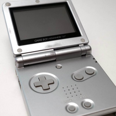 Game Boy Advance SP (Silver)