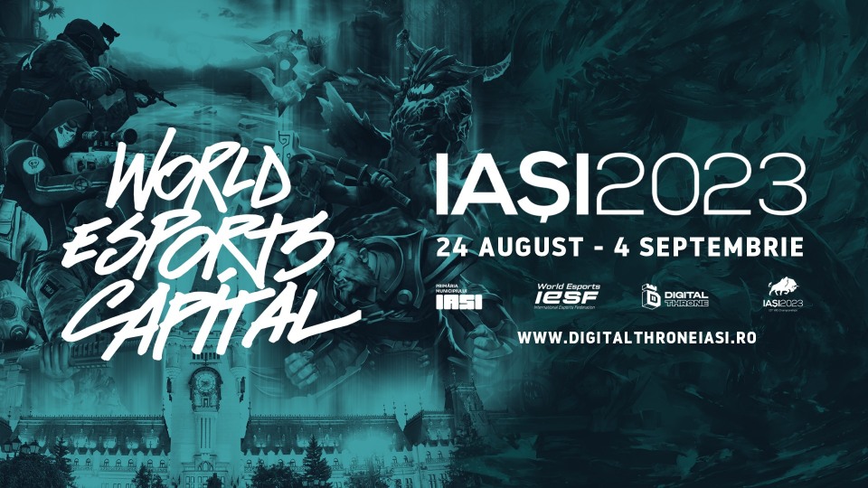 Χορηγοί επικοινωνίας στο Παγκόσμιο Πρωτάθλημα Esports 2023 της IESF στην Ρουμανία