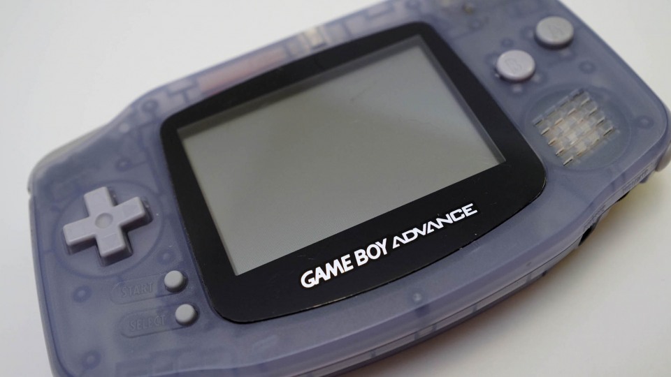 Game Boy Advance (Transparent Blue)