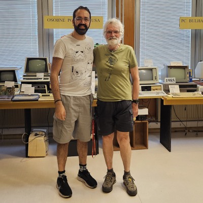 A visit at the Computer Museum of the Slovak Academy of Sciences in Bratislava